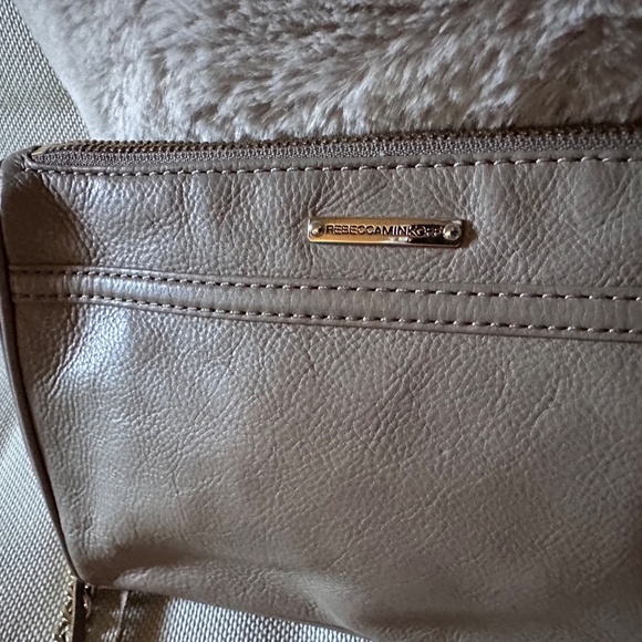 Rebecca Minkoff Mini M.A.C - Small Crossbody - Taupe/Gold - Picture 7 of 8